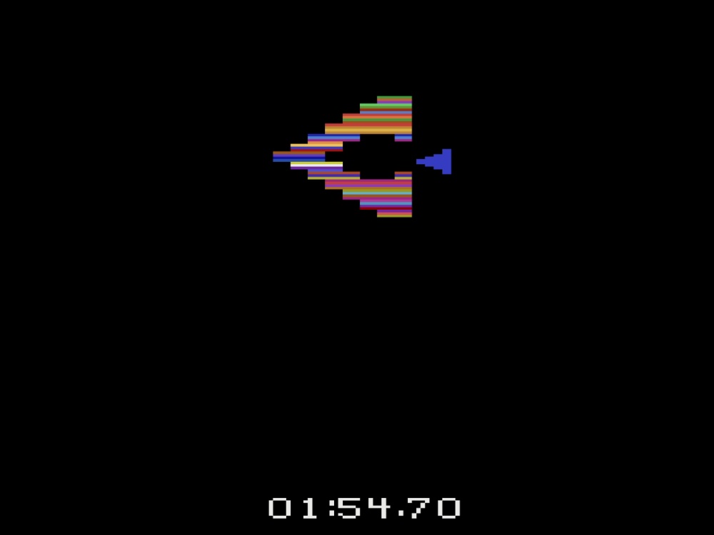 Gameplay of Out of Control for Atari 2600
